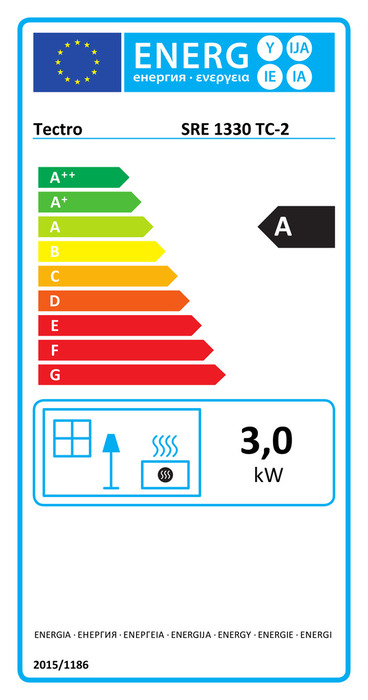Tectro elektronisk kamin 3000 W